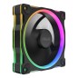 ASUS Prime MR120 ARGB Fan 1-pack Sort 120 mm